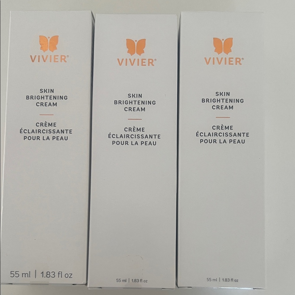 ViVI Skin Brightening Cream - Elegant White and Orange
